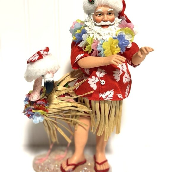 2007 Possible Dreams Clothtique Birds of a Feather Hula Together Department 56 - Picture 1 of 6